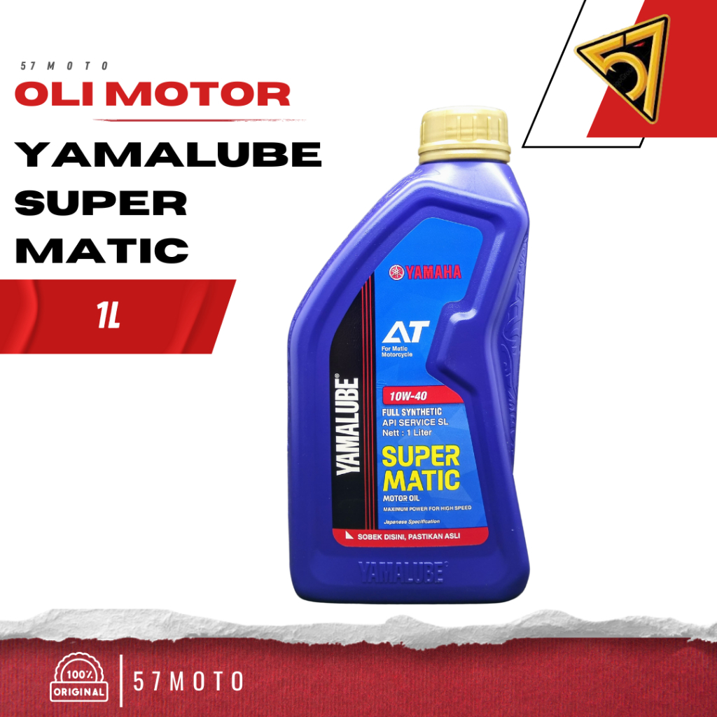 Oli Mesin YAMAHA YAMALUBE SUPER MATIC 1L original