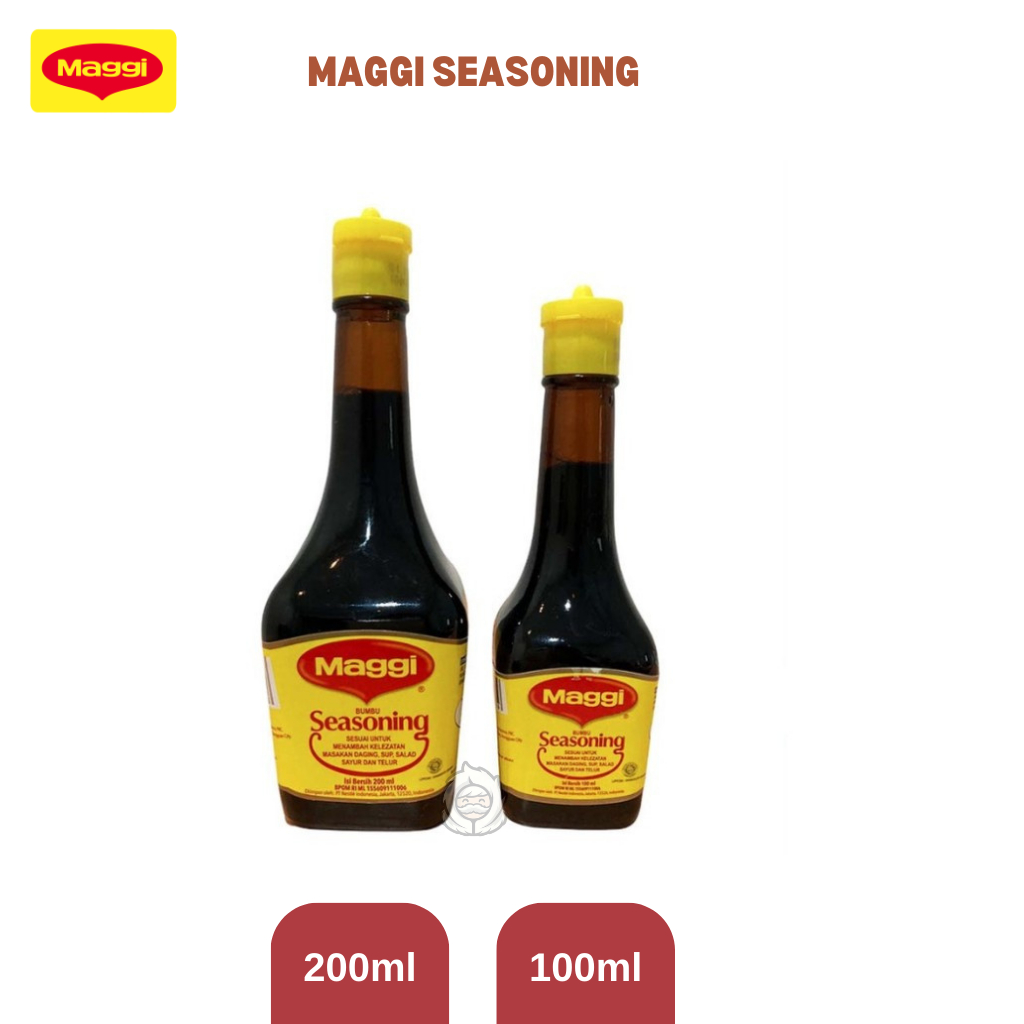 

Maggi seasoning Botol 100ml, 200ml