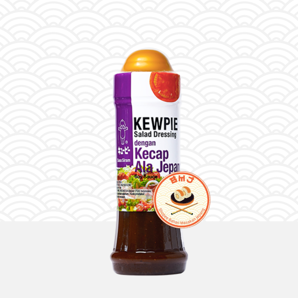 

Kewpie Salad Dressing Soy Sauce 200 ml | Saus Salad Kecap Ala Jepang | Japan Soy Sause