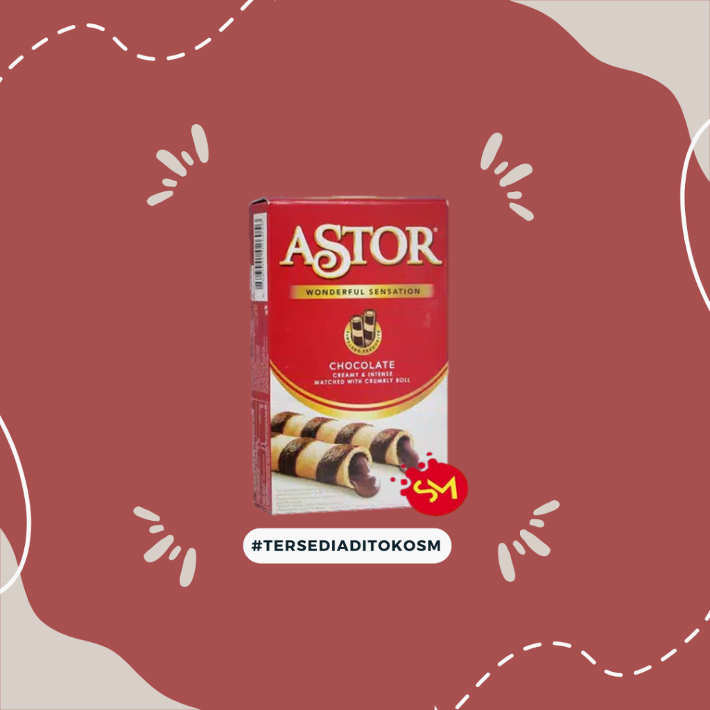 

Astor double coklat 40gr dan 150gr