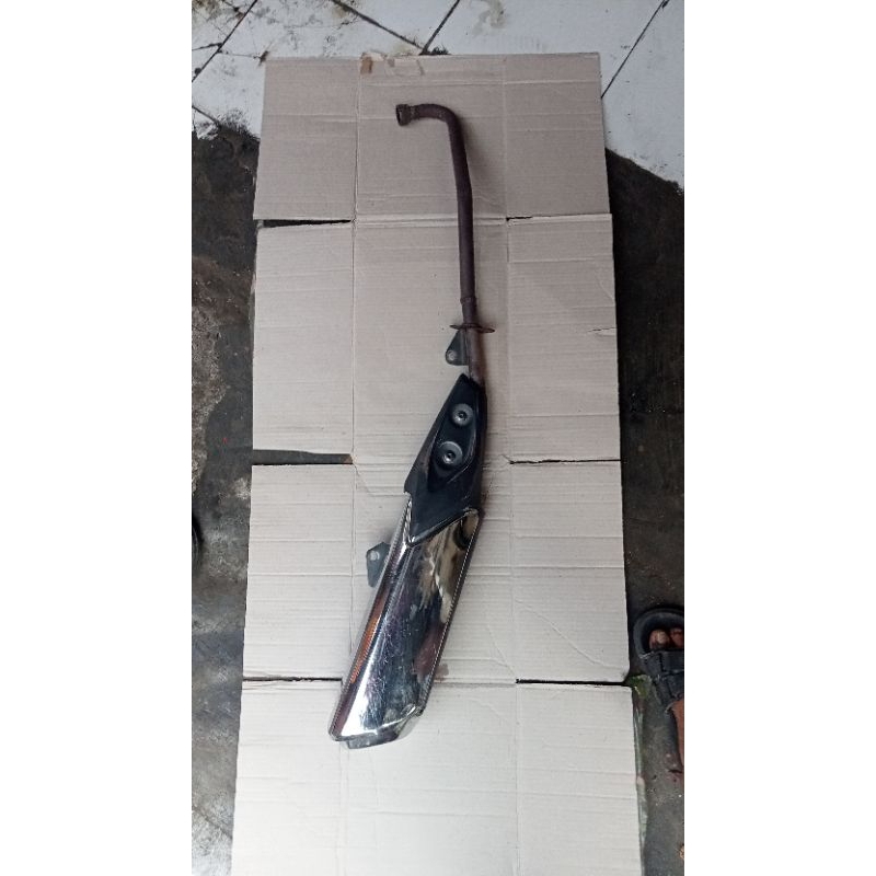 kenalpot standar dealer Honda Repsol bled new original copotan motor