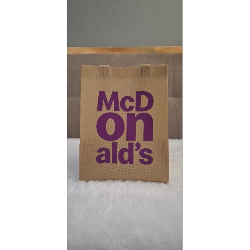 Tote bag Original McDonald's||Reusable bag Original McD||Tas shopping bag McDonald's