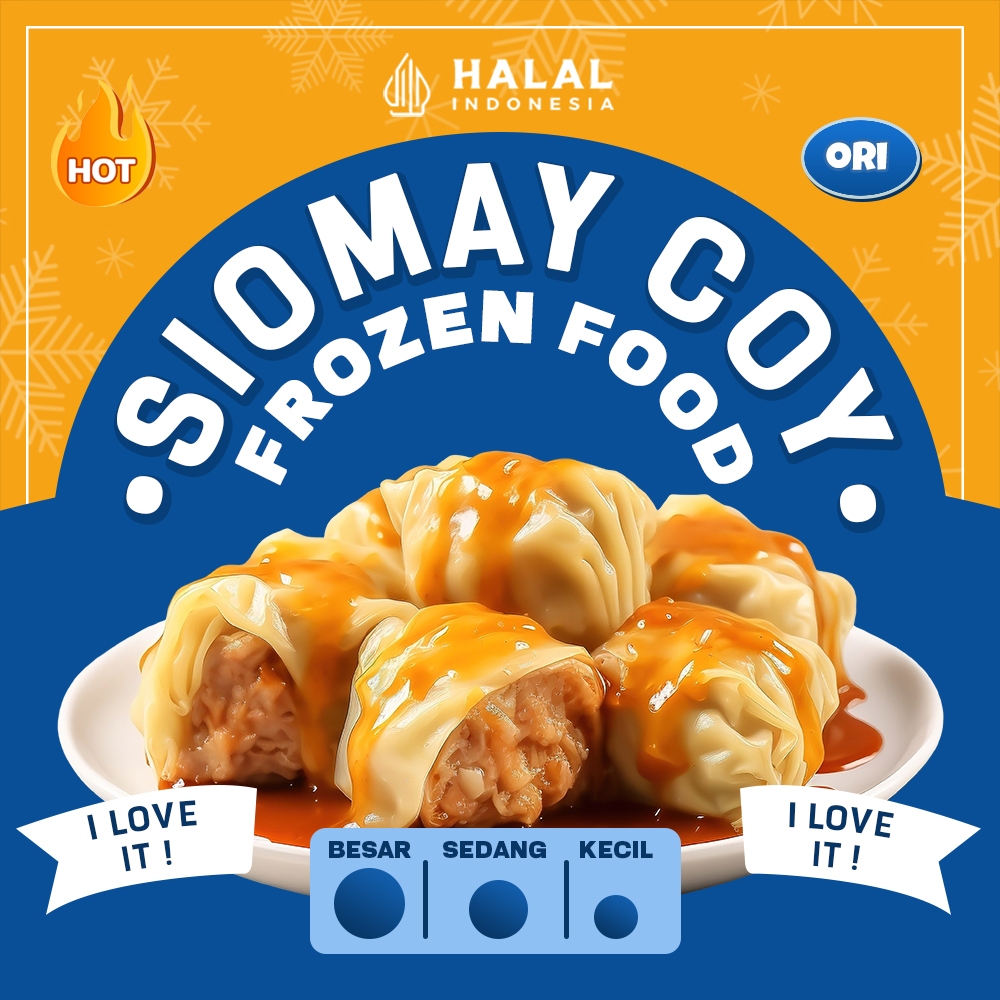 

Siomay Frozen Food Daging Sapi Halal Siomai Tanpa Pengawet