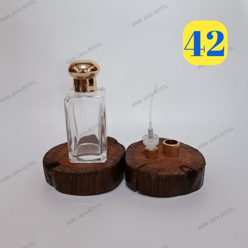 BOTOL PARFUM JOMALON 50 ML SEMI PRESS, BOTOL PARFUM, BOTOL KOSONG, BOTOL PARFUM SPRAY, BOTOL PARFUM 