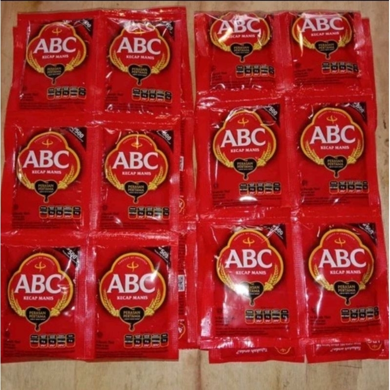 

ABC KECAP SACHET 1 RENTENG ISI 12 SACHET X 15ML