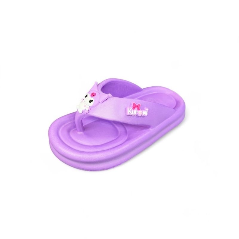 0048, sandal collin, sandal kuromi,sandal jepit kuromi, sandal collin anak cewek, sandal collin anak