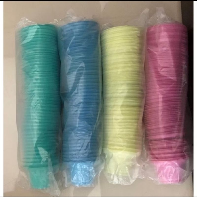 cup ice cream warna/mini dop