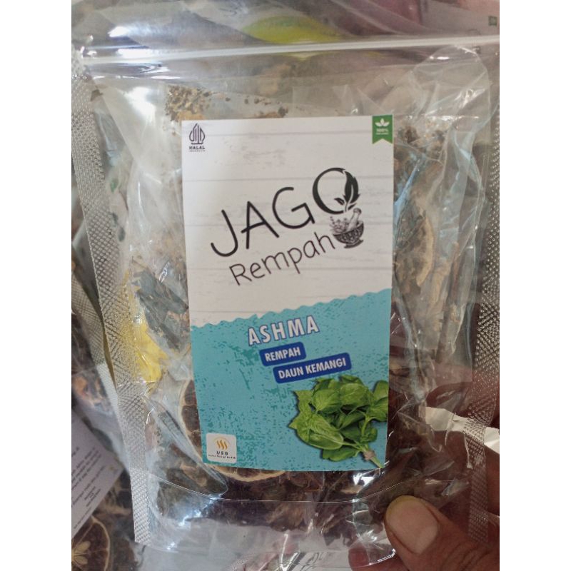 

Jago Ashma Herbal Jamu Asma Racikan Ramuan Alami Minuman Sachet Instan Tinggal Seduh Untuk Batuk Pilek Flu Demam Sakit Bronchitis Gangguan Paru- paru TBC