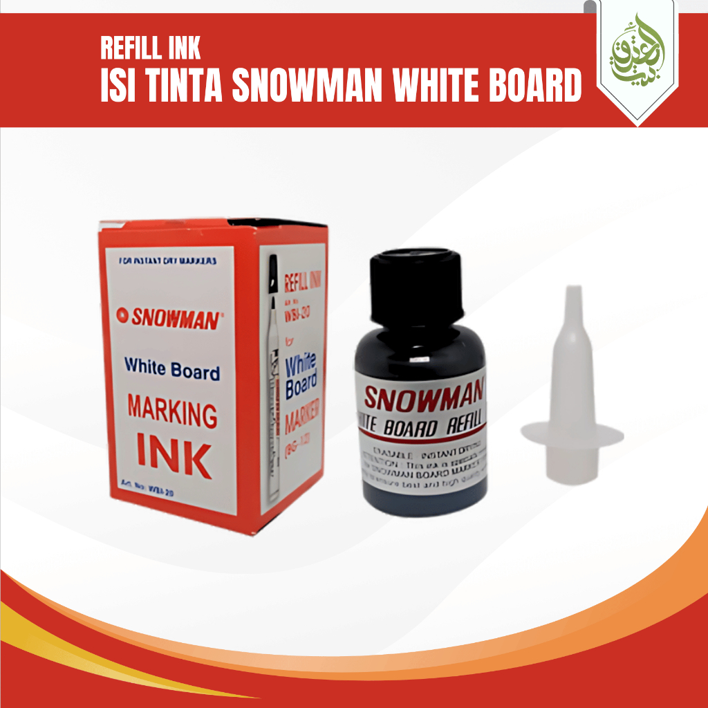 

Refill Isi Tinta Spidol Snowman White Board | Non Permanent [PCS]