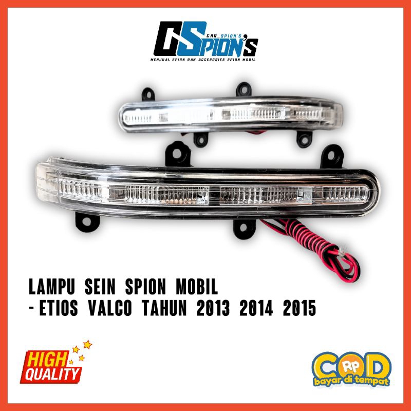 Sein spion Etios Valco tahun 2013 2014 2015 lampu sein spion mobil etios valco
