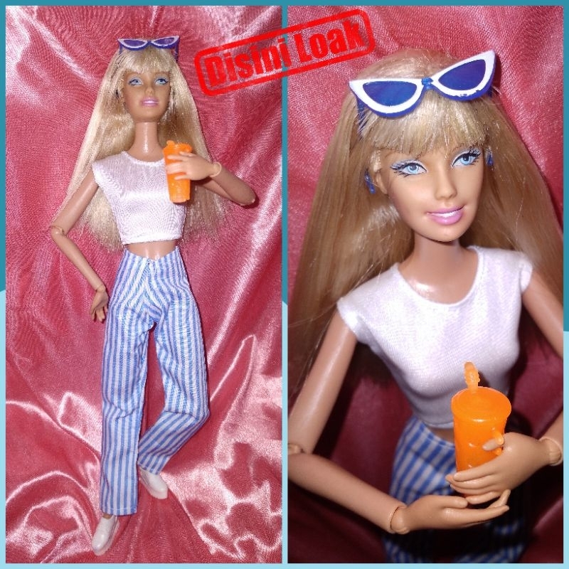 Boneka barbie original brand mattel second preloved preowned mainan anak koleksi vintage retro cewek