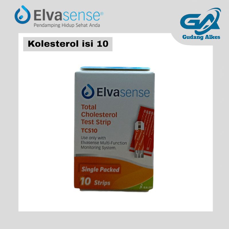 Strip Elvasense Kolesterol  Refill Elvasense Kolesterol Isi Ulang Elvasense Koles