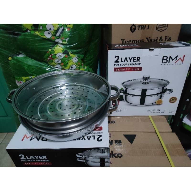 Panci Kukus | panci Siomay | panci 4 kuping BMW