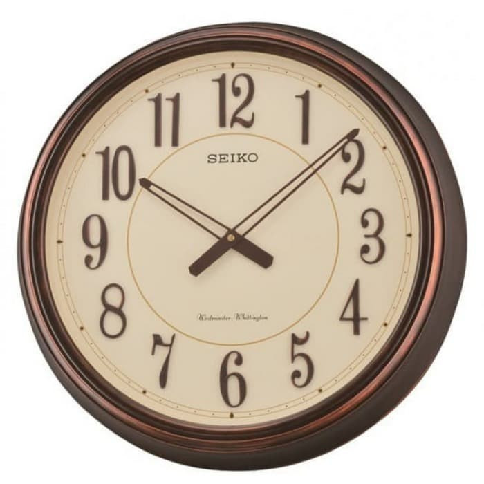 Jam Dinding SEIKO Japan Bunyi Westminster QXD212 QXD212B Original Garansi Mesin 1 Tahun