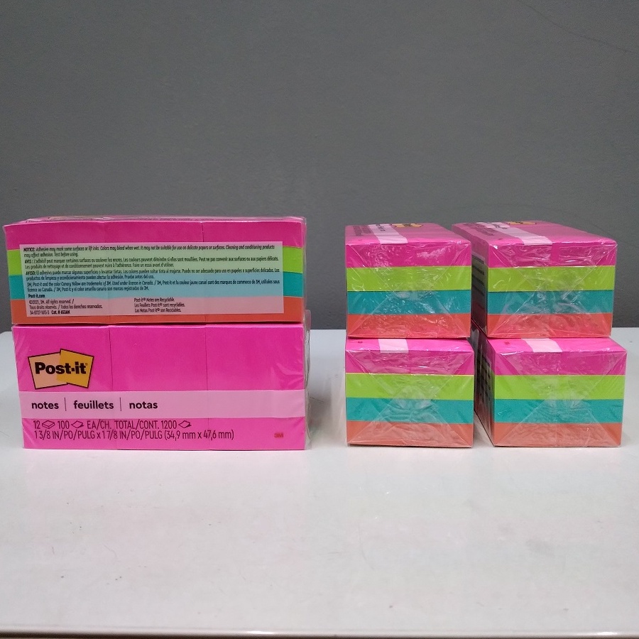 

Baru EGHZC 3M post it 653AN warna neon sticky note 35mmx48mm memo tempel Y48 Harga Promo