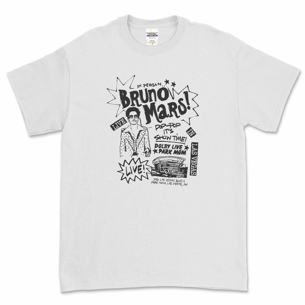 BRUNO MARS - LIVE T-SHIRT
