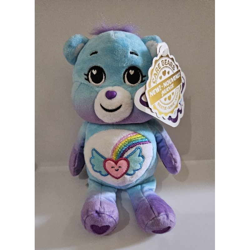 Care Bears Unlock the Magic Dream Bright Bear / Boneka CB Carebear Dream Bright Biru Pelangi