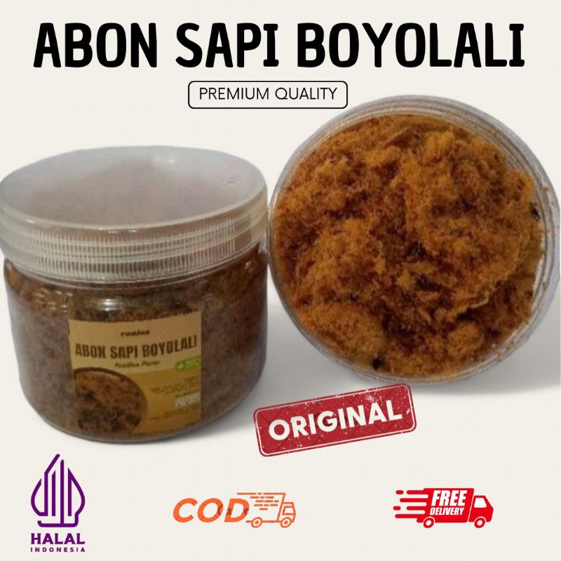 

Abon Sapi Super Original Boyolali 200 gram