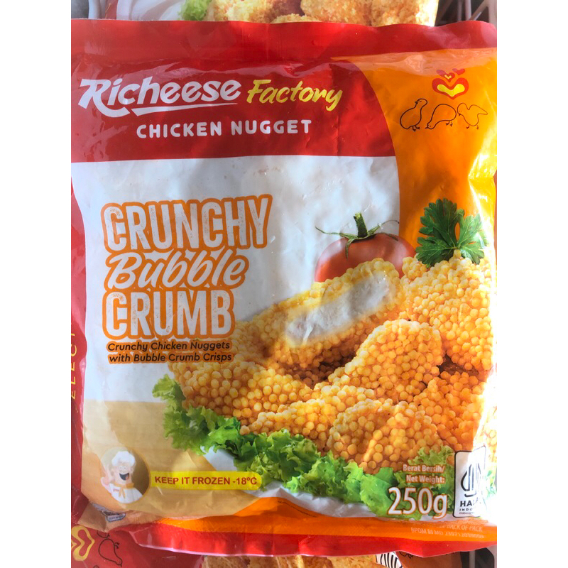 

RICHEESE F CRUNCY BUBBLE CRUMB 250g