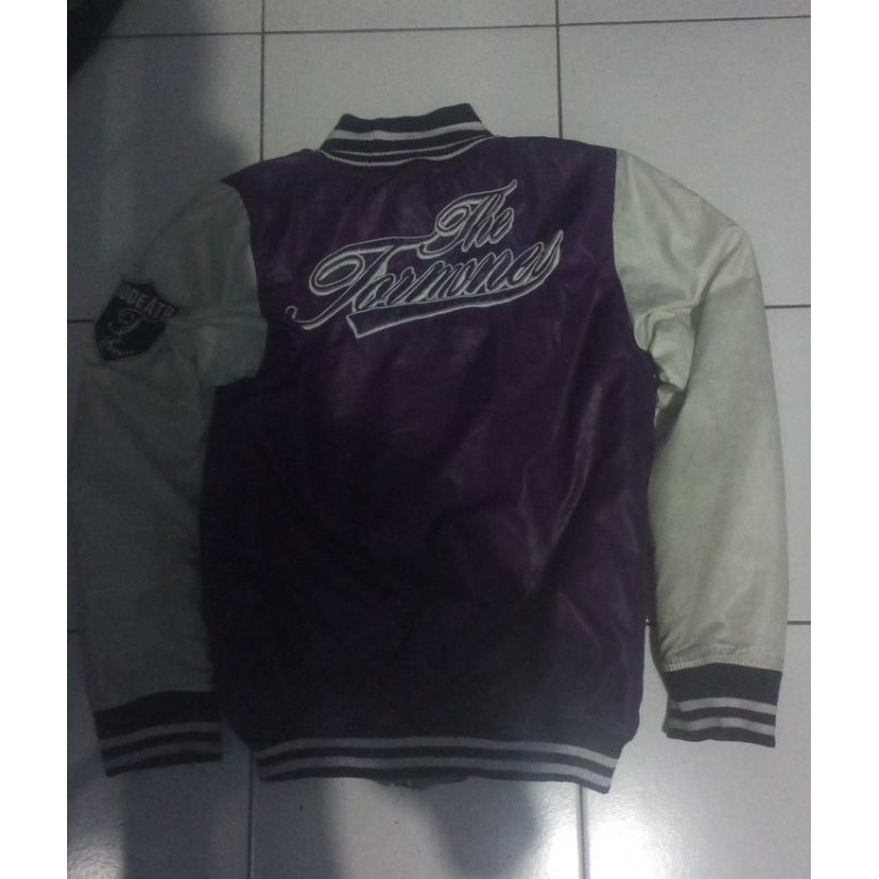 varsity satin