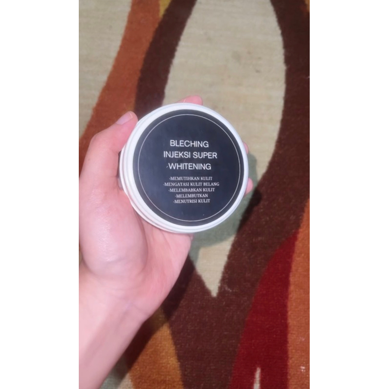 BLEACHING INJEKSI SUPER WHITENING || di formulasikan buat kulit badak yang susah putih mengandung pe