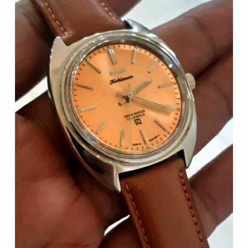 JAM HMT KOHINOOR. Cal-0231. NOS / BARU STOK LAMA. MANUAL WINDING..(vintage,second,bekas,kuno,antik)