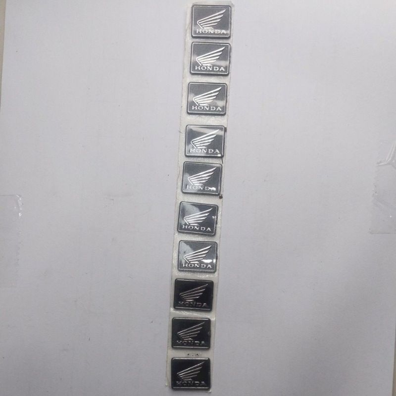 EMBLEM LOGO HONDA SAYAP stang riser beat speedometer supra vario cbr sonic ORGINAL