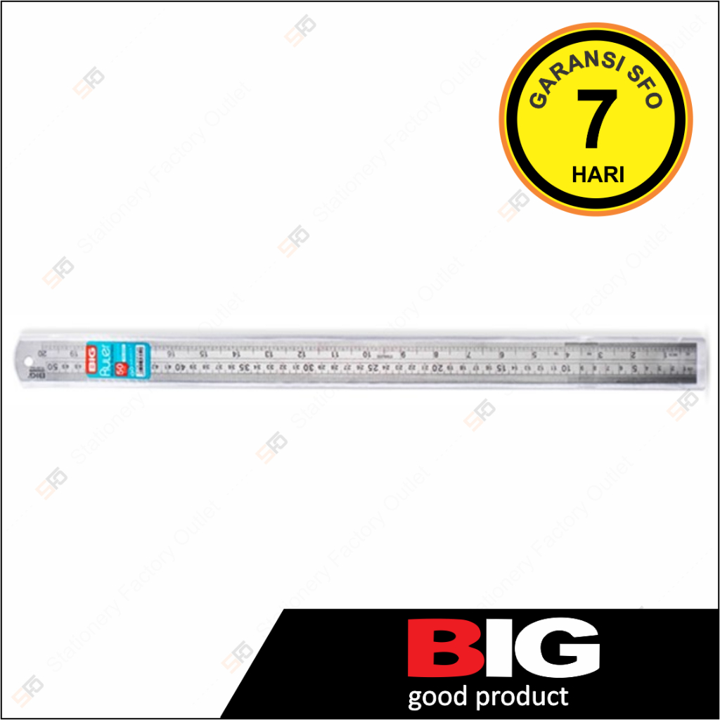 

Penggaris Besi Big 50 cm - 6501 - SFO Semarang Official