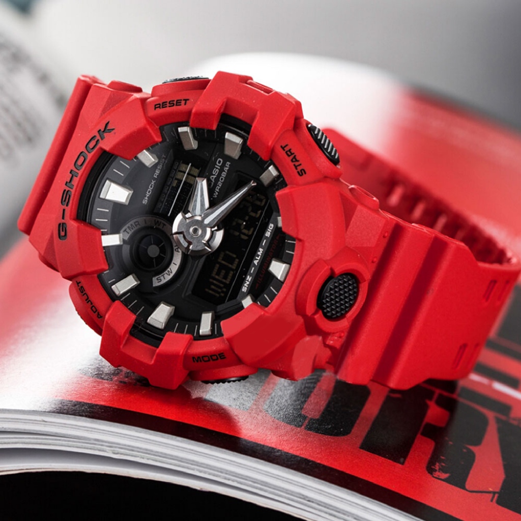 JAM TANGAN ORIGINAL G SHOCK GA-700-4ADR / GA7004ADR / GA 700 4ADR