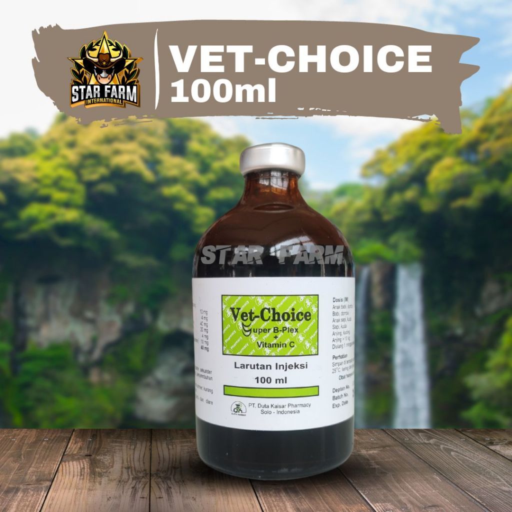 Vet-Choice 100ml Super B Plex Plus Vitamin C - Star Farm
