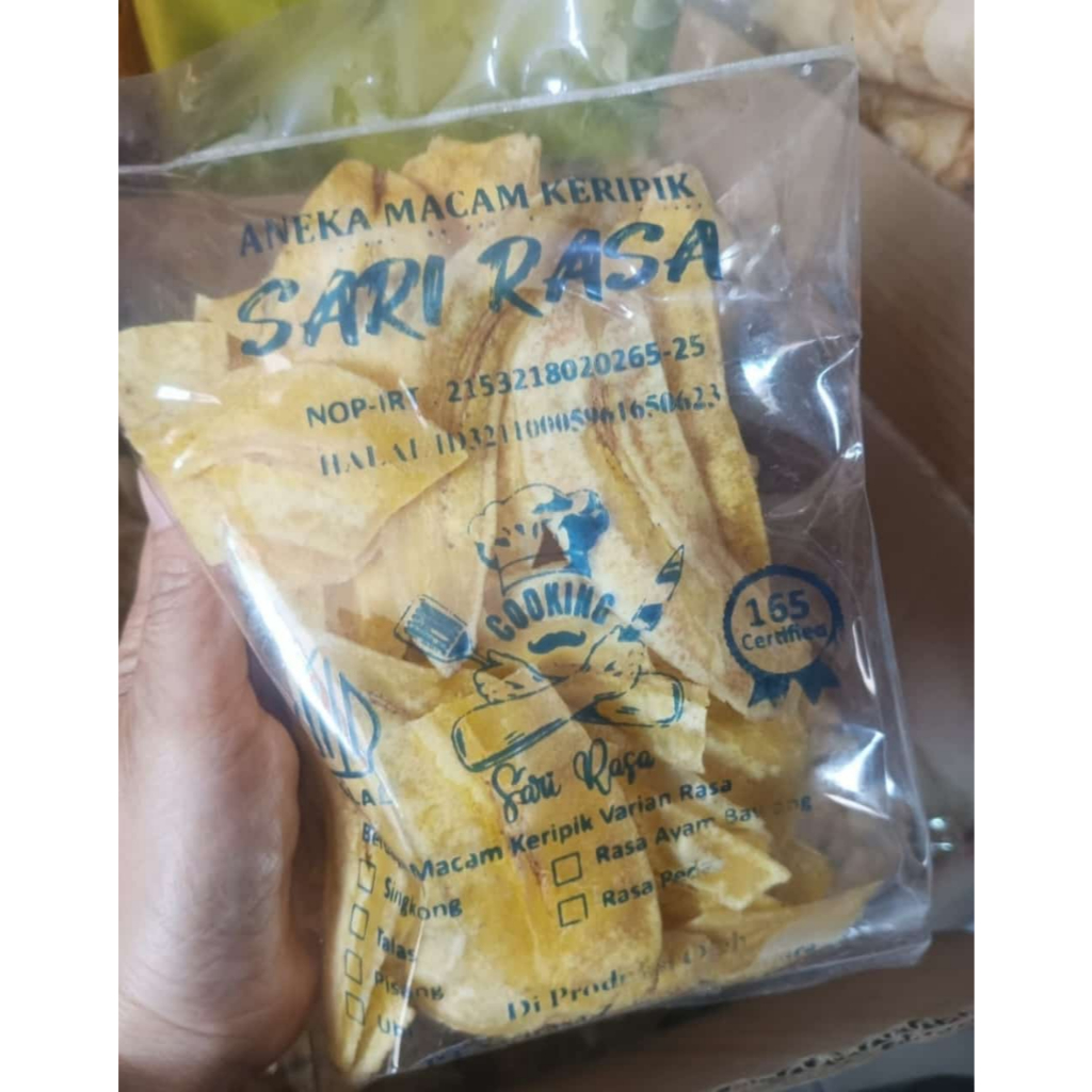 

Kripik Pisang Rasa Original dan Manis Gula Aren