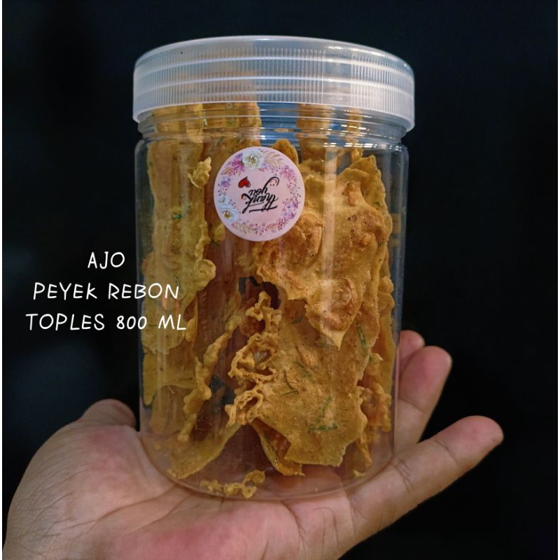 

AJO | PEYEK REBON KERING ORIGINAL TOPLES 800 ML | 2 TOPLES