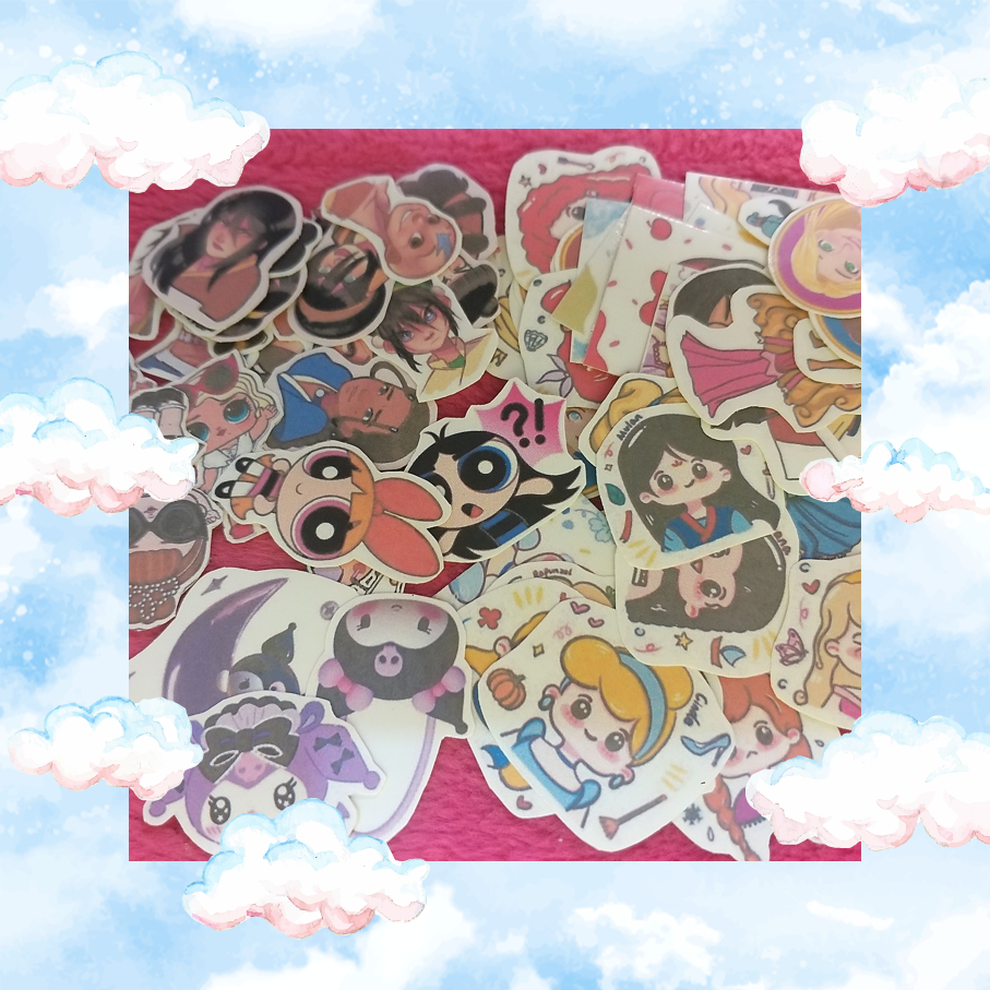 

Sticker lucu kartun princes kulomi Random Harga Satuan murah Sticker tumblr, sticker laptop, sticker diary, sticker jurnal, sticker HP, freebies