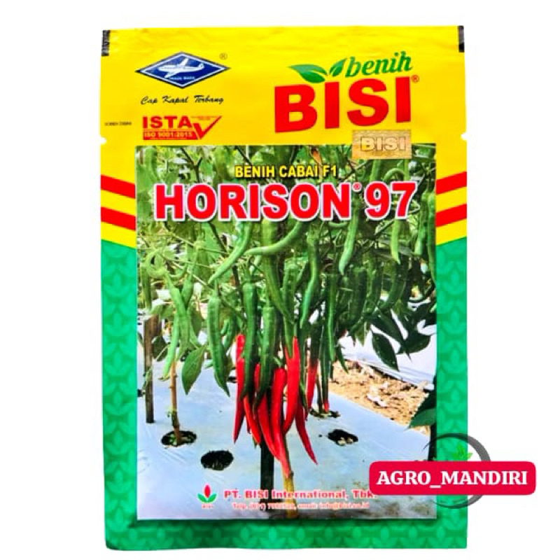 Benih Cabai Besar Horison 97 10 Gram Benih Bisi Original