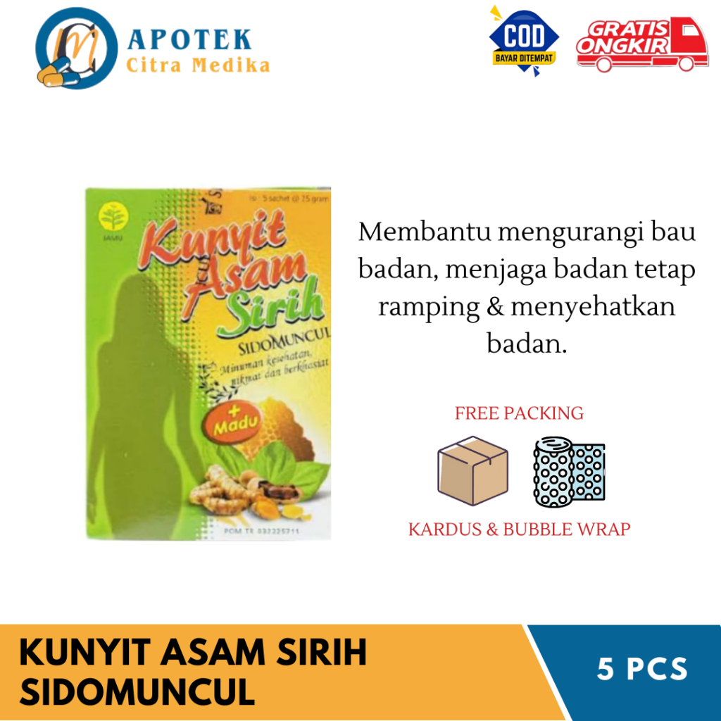 

Kunyit Asam Sirih - Melancarkan Haid & Menjaga Badan Tetap Ramping