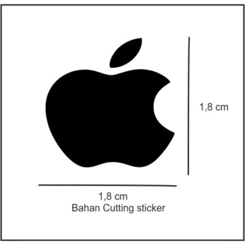 

STIKER CUTTING APPLE