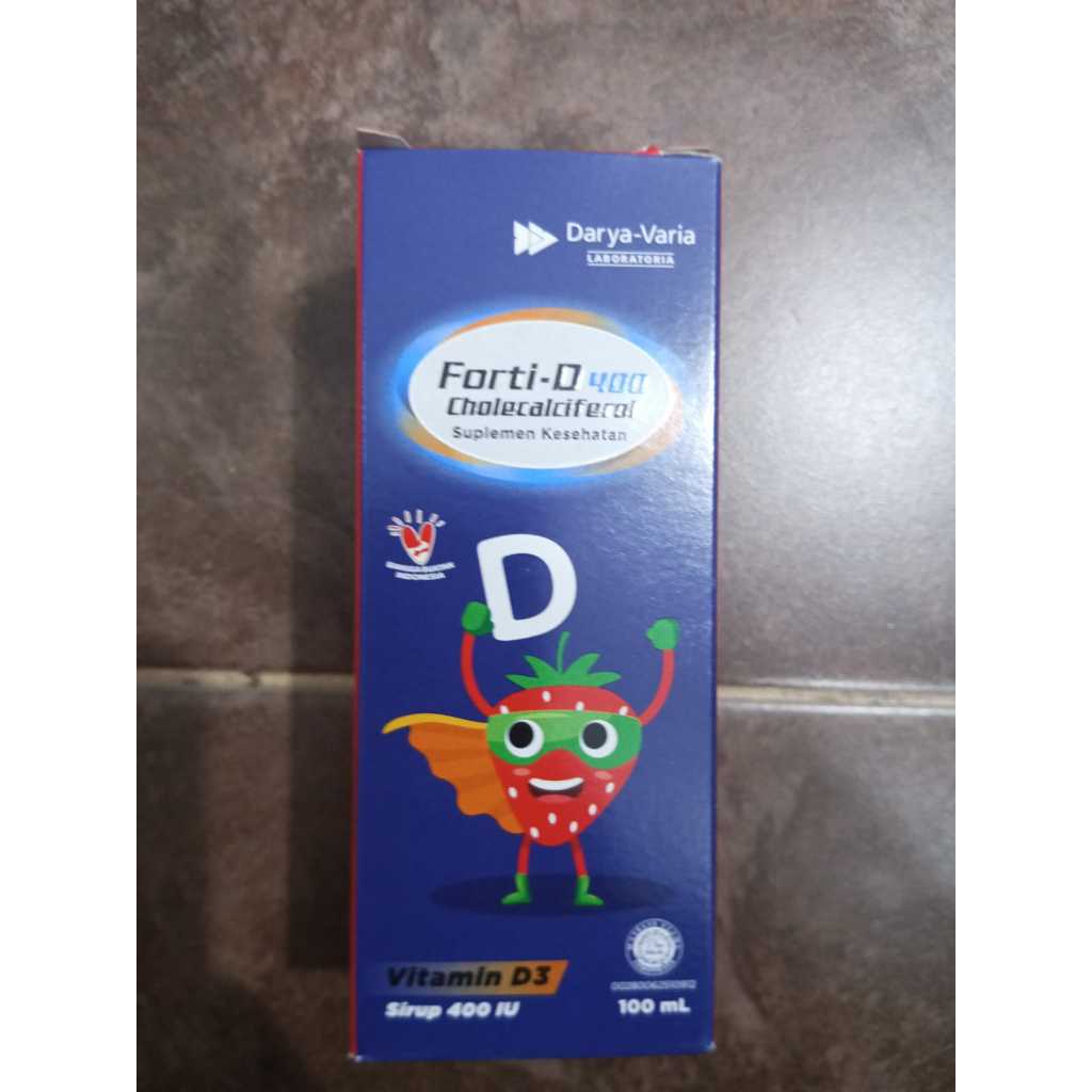 Forti D Vitamin D 400 IU 1000 IU Sirup