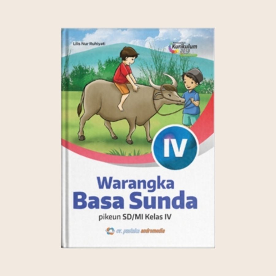 Buku Bahasa Sunda Warangka basa Sunda Untuk SD/MI Kelas 4