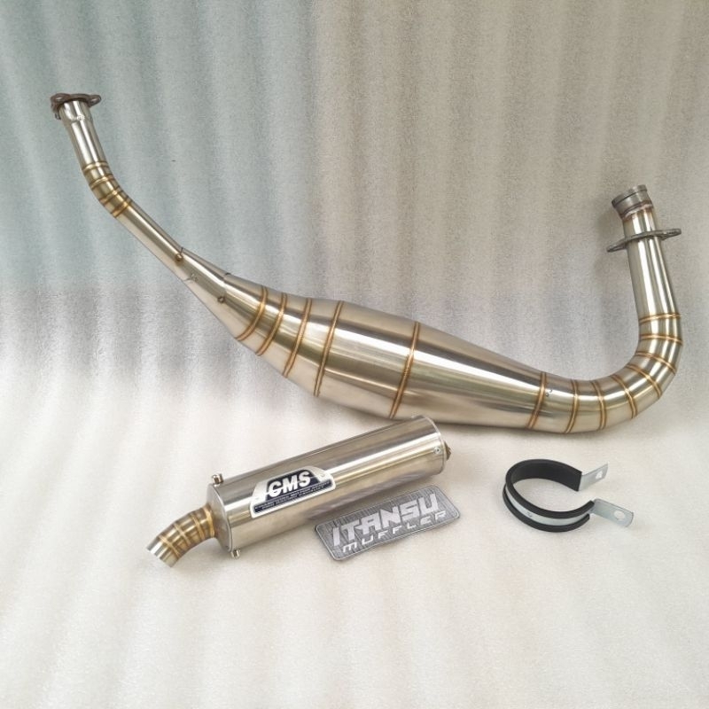 Knalpot Rx King Kolong Repsol Cms Stainless