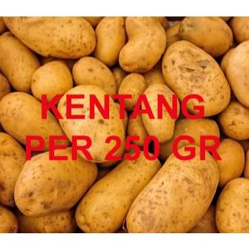 

Kentang dari kebun sendiri promo harga murah