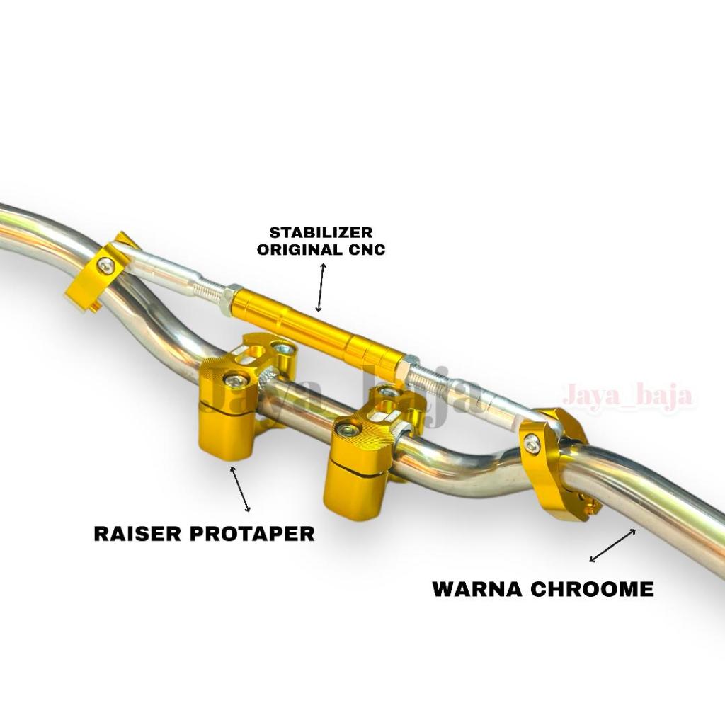 Stang RZR dan protaper PNP original universal Satria Fu Vixion Old New Beat Street Sonic 150r CB150R