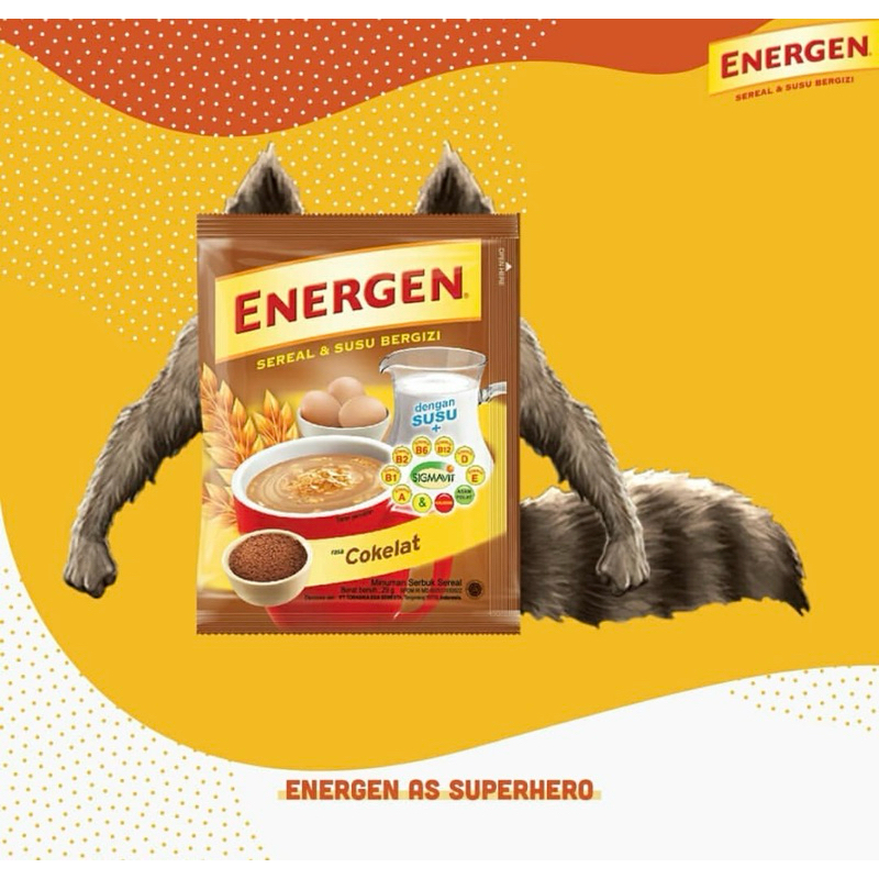 

Energen Cokelat 30 Gram Renceng | 10 Sachet