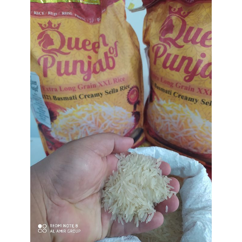 

BERAS INDIA BASMATI QUEEN OF PUNJAB 1121 EXTRA LONG GRAIN ±5 KG
