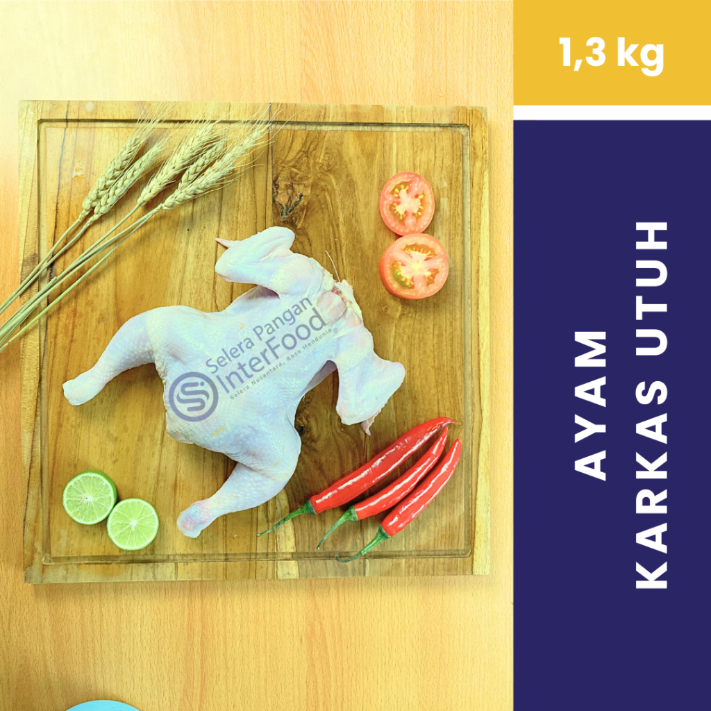

Ayam Karkas utuh Non Marinasi Ukuran 1,3 Kg