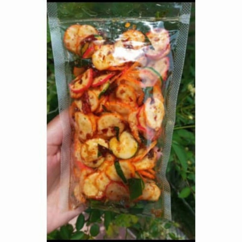 

kerupuk seblak kering pedas daun jeruk 100 gram