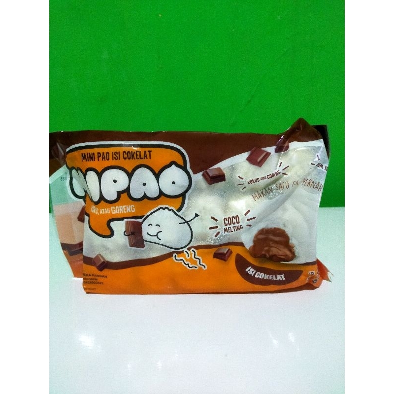 

Minipao isi coklat