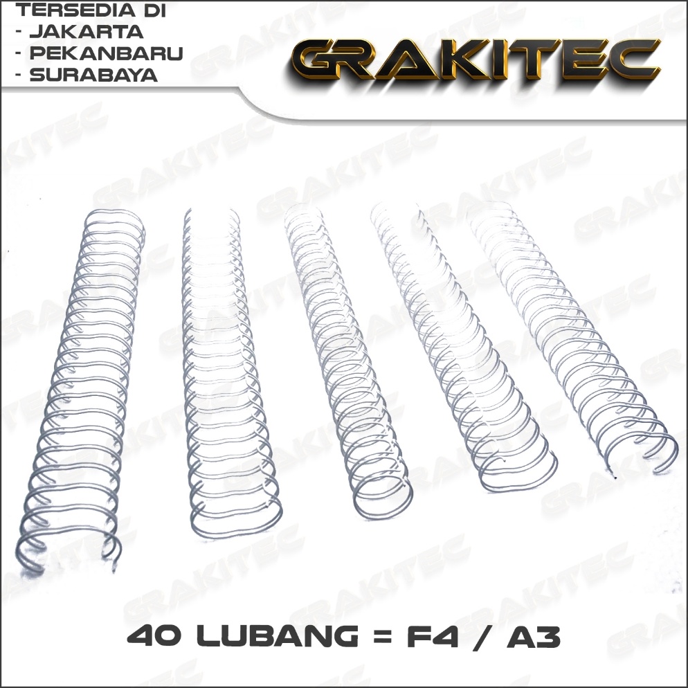 

CCDD3954 Ring Kawat Spiral Jilid Spiral F4 31 Wire