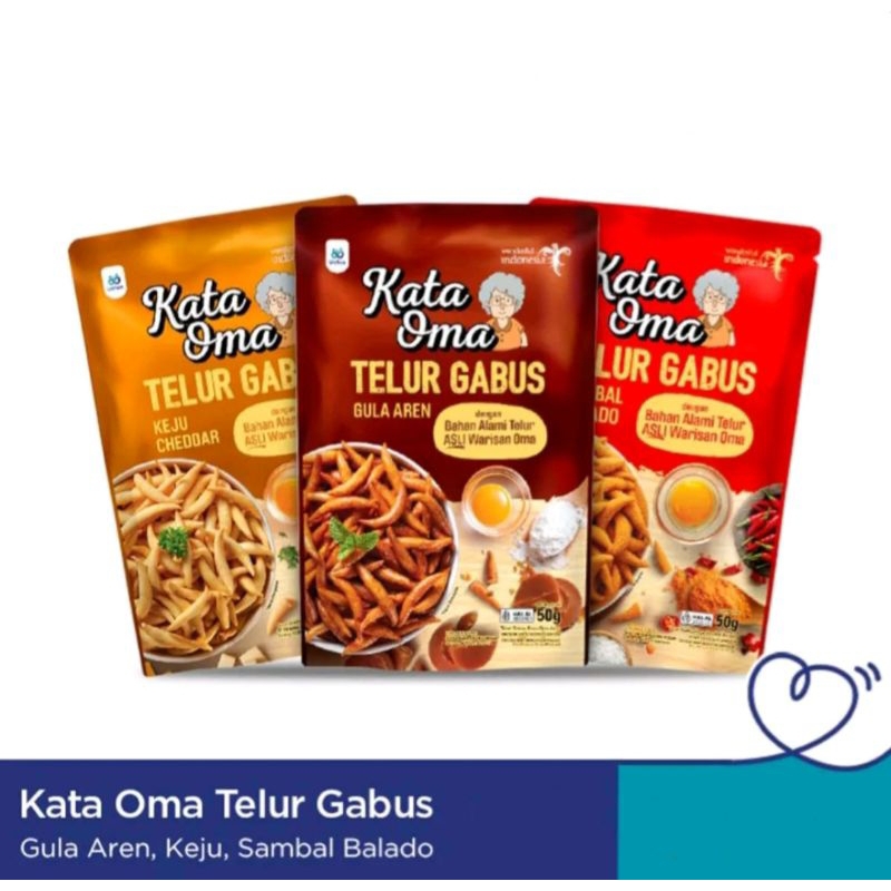 

Kata Oma Telur Gabus - Kue Kering Bidaran Snack Telur Gabus - Snack Keju Gula Aren Balado - Cemilan Sehat Tanpa Pengawet Cemilan Bidaran