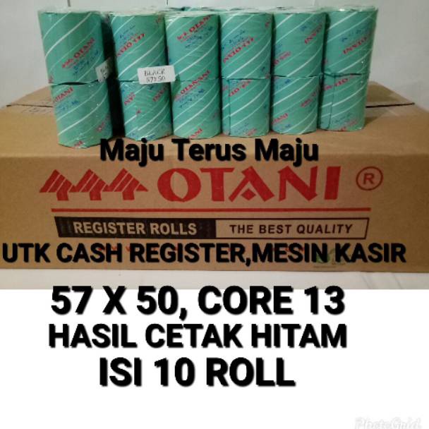 

Kertas Thermal Struk 57x5 Merk Otani Isi 1RollCore 13 RKEDY498