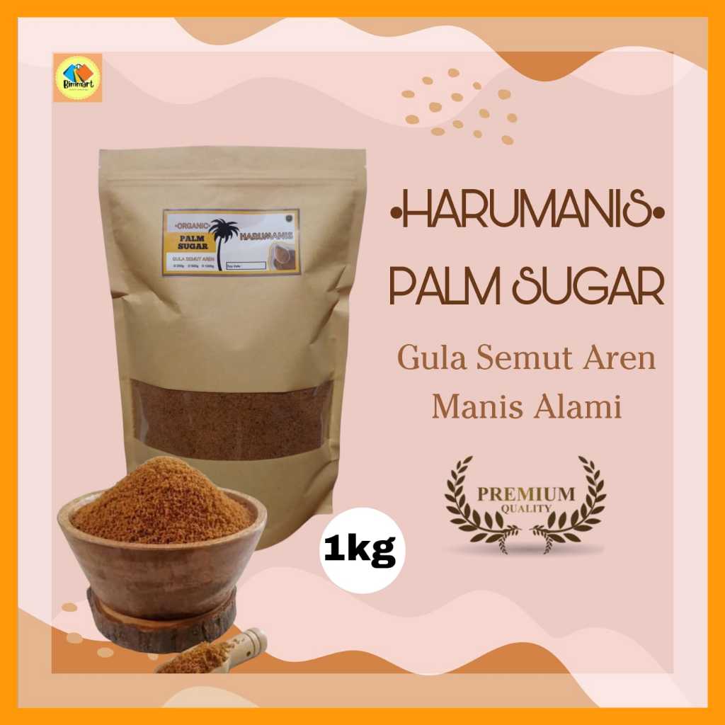 

Gula Semut Aren HARUMANIIS 1kg PALM SUGAR GULA AREN BUBUK PREMIUM